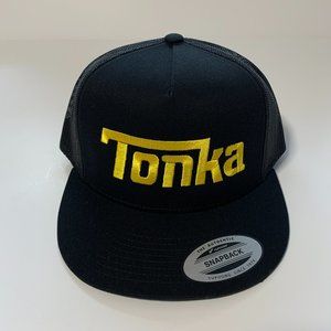 Yupoong Tonka Direct Embroidered Flat Bill Snapback Cap New